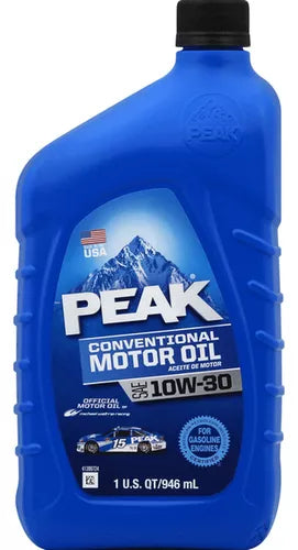 Aceite de Motor Peak 10W30 Semisintético 1QT