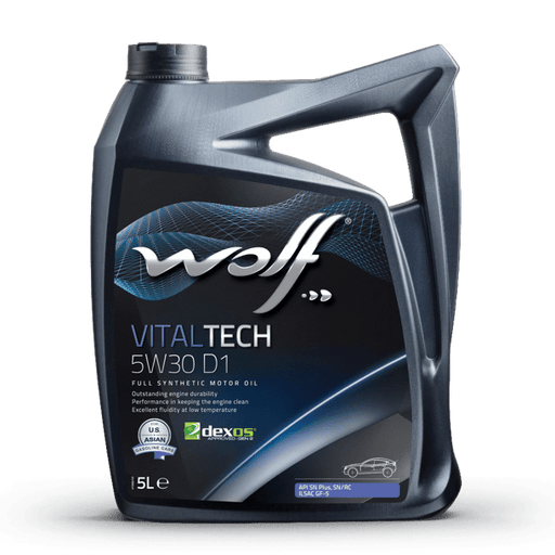 Aceite Wolf Vitaltech 5W30 D1 5L