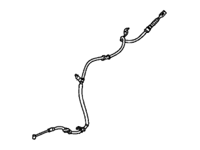 Cable de freno de mano trasero derecho