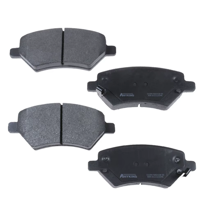 Juego de 4 pastillas de freno delantero ceramica D2294C