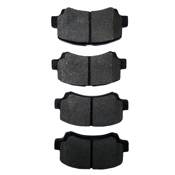 Juego de 4 pastillas de freno trasero ceramica D1544C