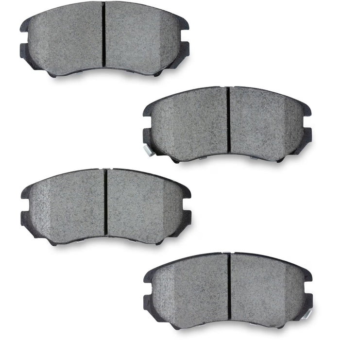 Juego de 4 pastillas de freno delantero D924KS1