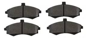 Juego de 4 pastillas de freno delantero