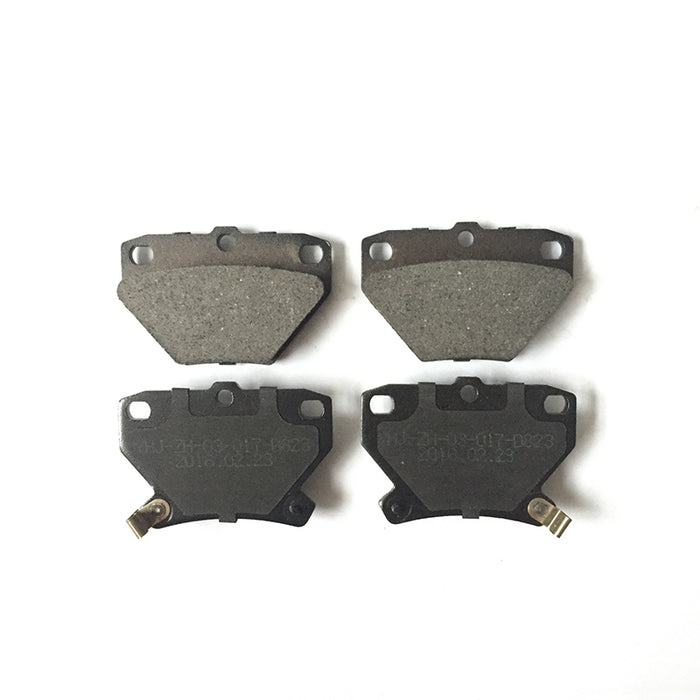 Juego de 4 Pastillas de Freno Trasero