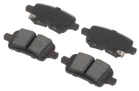 Juego de 4 pastillas de freno trasero cerámica