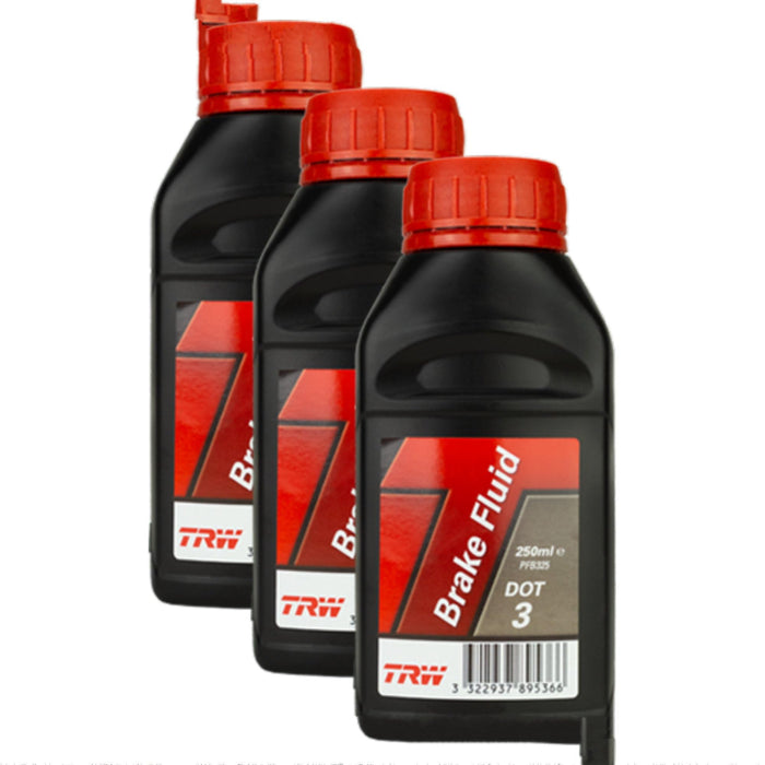 Líquido de Freno TRW DOT3 Pinta 250ml Tapa Roja