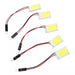 Luz Placa Techo 21LED Blanco 32X16 12V