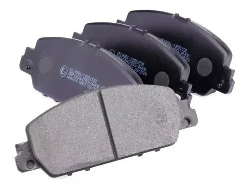 Juego de 4 pastillas de freno delantero ceramica D2310C