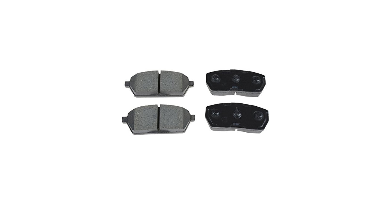 Juego de 4 pastillas de freno delantero D9026