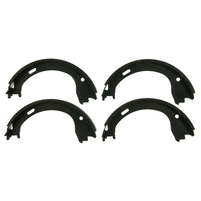 Juego de 4 zapatas de freno trasero K1267-S924